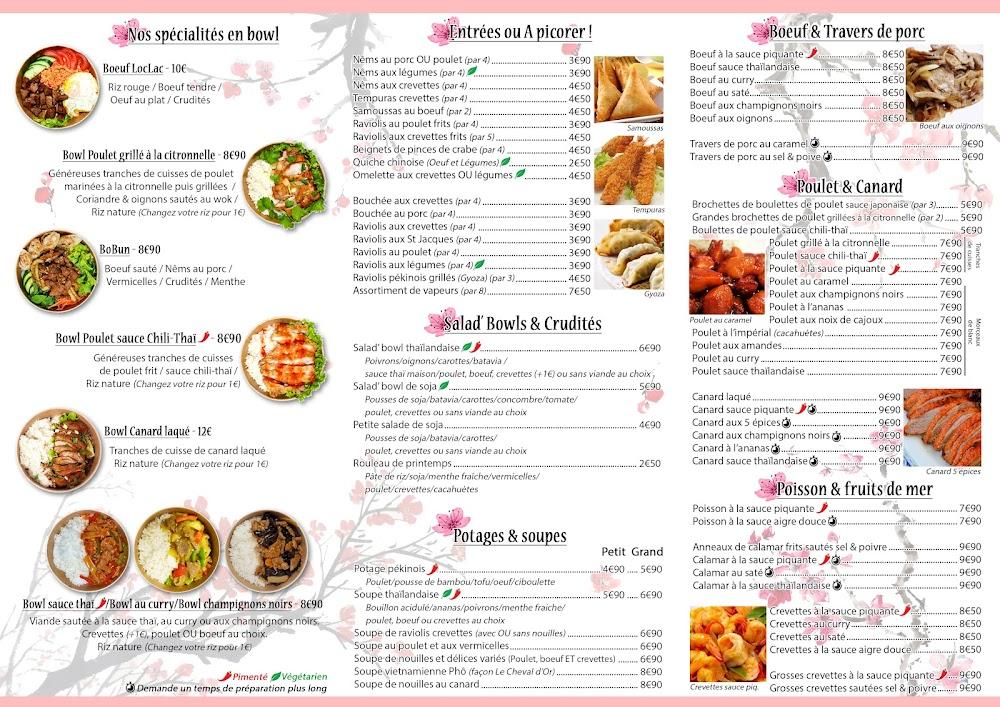 Le Cheval d'Or - Menu Image 1