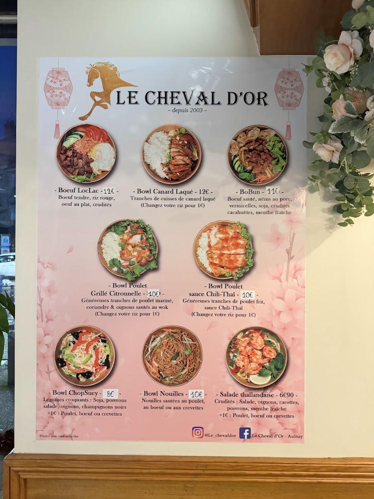 Le Cheval d'Or - Menu Image 2