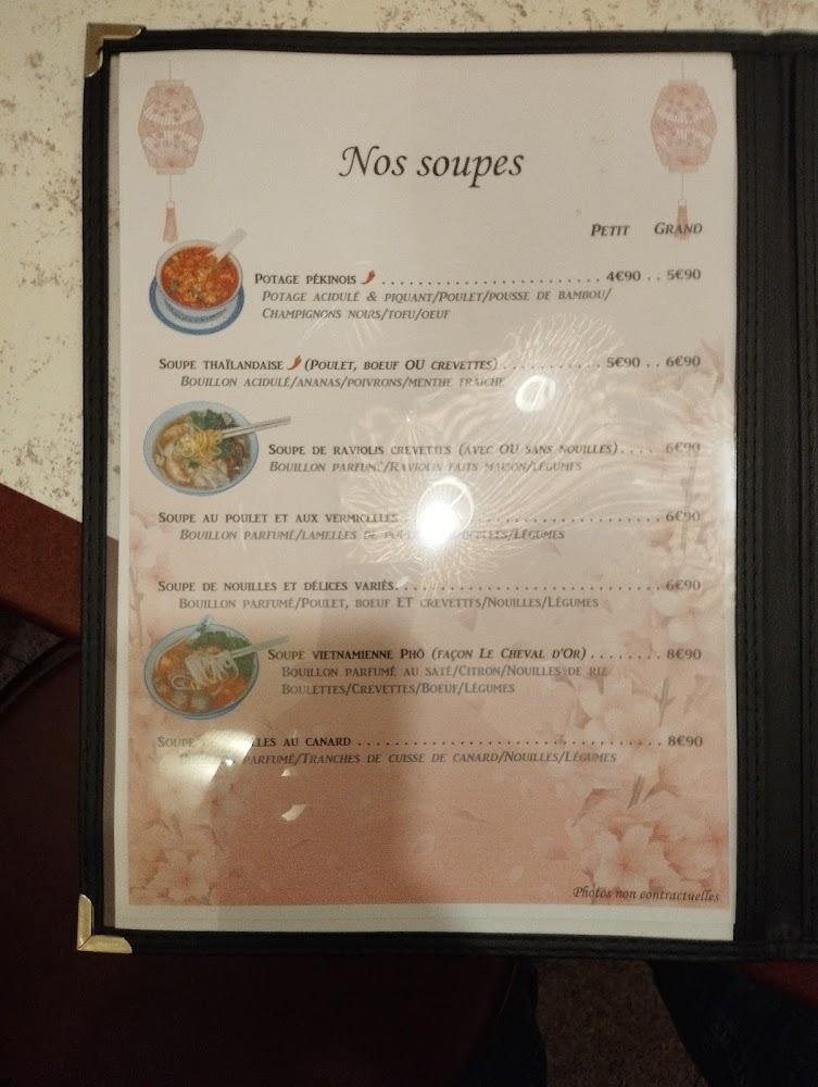 Le Cheval d'Or - Menu Image 4